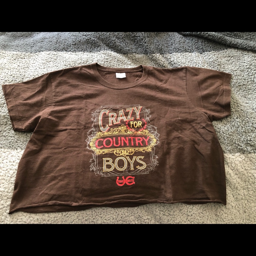 Cropped Graphic Tee
